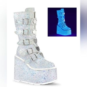 Demonia Glitter Boots